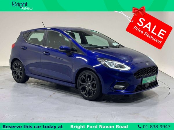 Ford Fiesta Hatchback, Petrol, 2018, Blue
