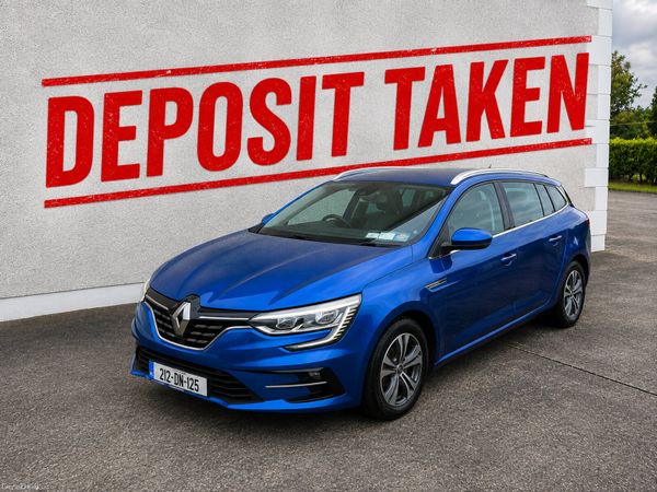 Renault Megane Estate, Petrol Plug-in Hybrid, 2021, Blue