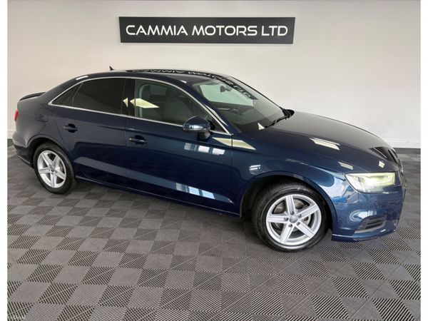Audi A3 Saloon, Petrol, 2017, Blue