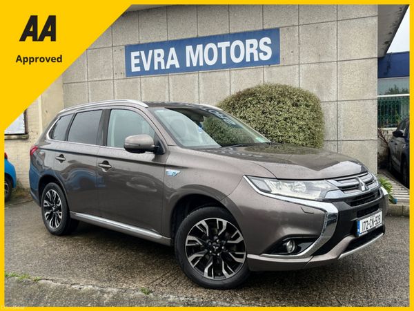 Mitsubishi Outlander SUV, Petrol Plug-in Hybrid, 2017, Brown