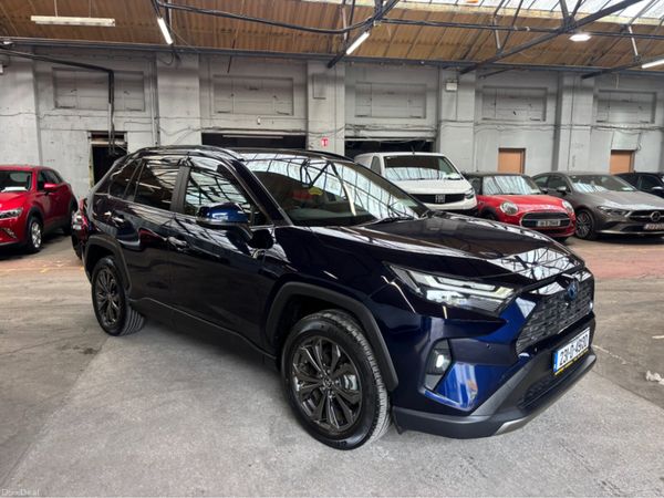 Toyota RAV4 SUV, Petrol Hybrid, 2023, Blue