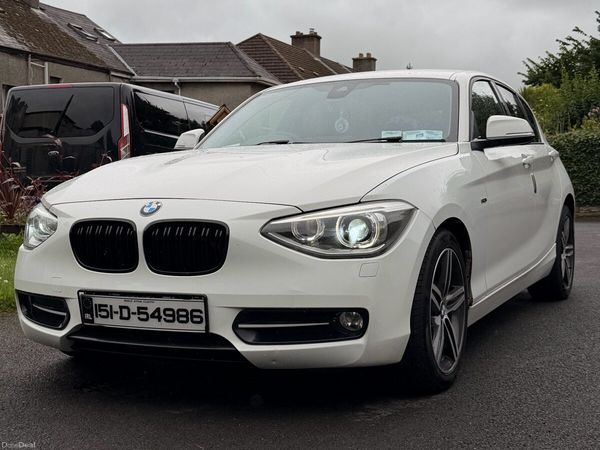 BMW 1-Series Hatchback, Petrol, 2015, White