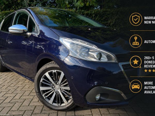 Peugeot 208 Hatchback, Petrol, 2017, Navy