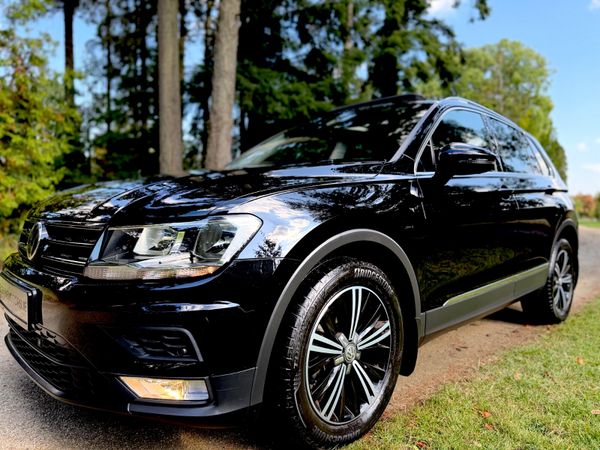 Volkswagen Tiguan SUV, Diesel, 2017, Black