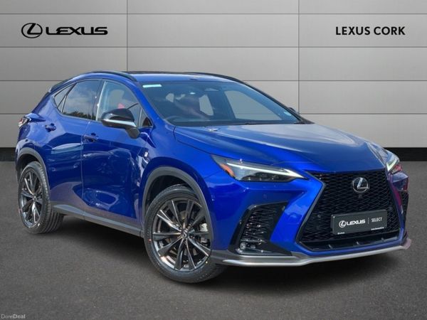 Lexus NX SUV, Petrol Plug-in Hybrid, 2024, Blue