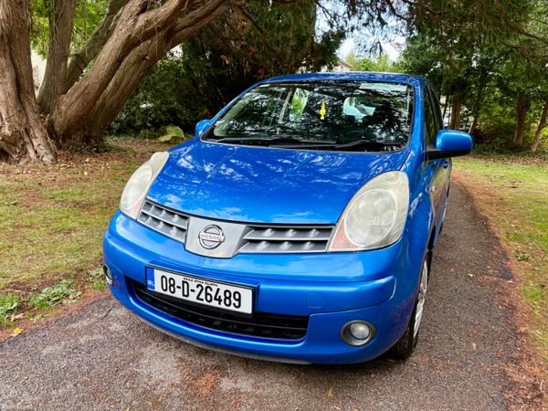 Nissan Note MPV, Petrol, 2008, Blue