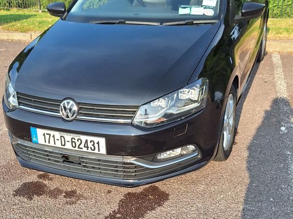 Volkswagen Polo Hatchback, Petrol, 2017, Black