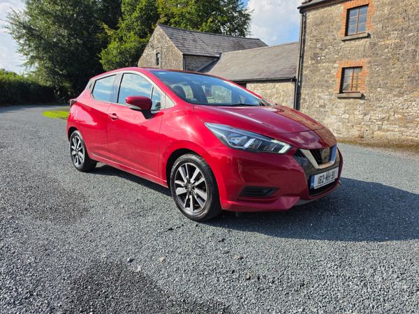 Nissan Micra Hatchback, Petrol, 2018, Red