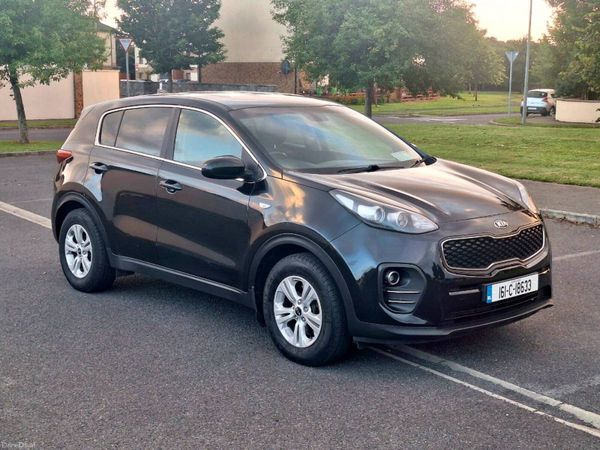 Kia Sportage SUV, Diesel, 2016, Black