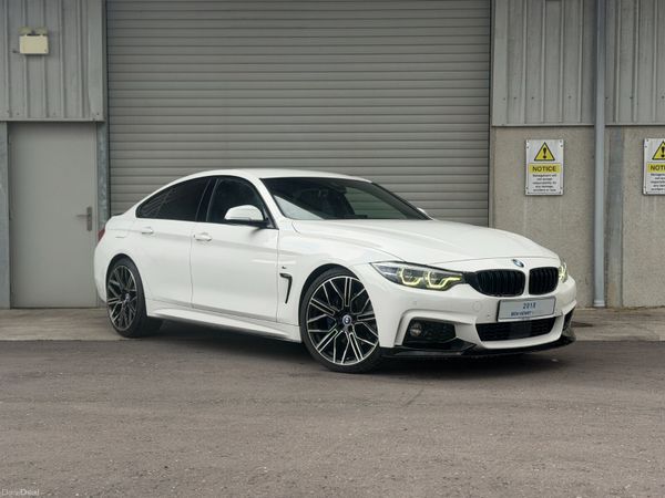 BMW 4-Series Coupe, Petrol, 2018, White