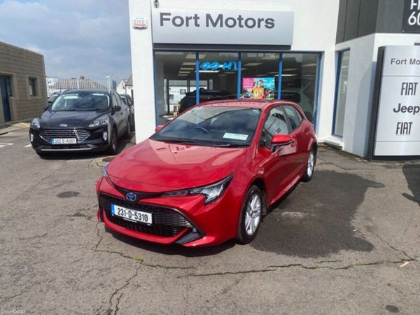 Toyota Corolla Hatchback, Petrol Hybrid, 2023, Red