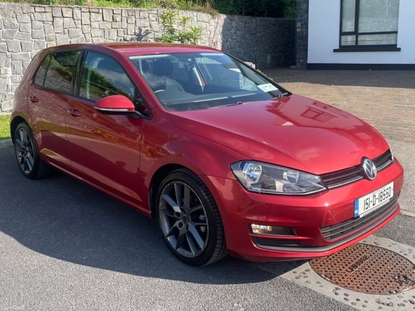 Volkswagen Golf Estate, Diesel, 2015, Red
