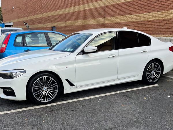 BMW 5-Series Saloon, Diesel, 2017, White