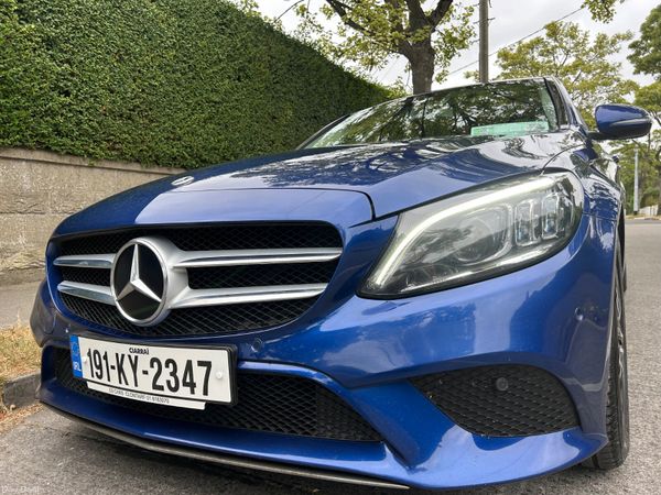 Mercedes-Benz C-Class Saloon, Diesel, 2019, Blue