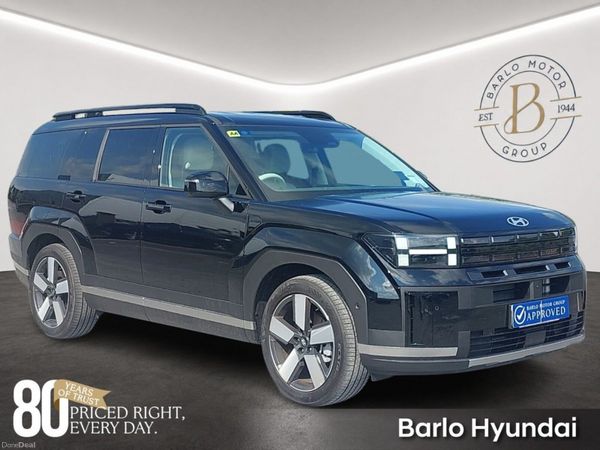 Hyundai Santa Fe SUV, Petrol Plug-in Hybrid, 2026, Black