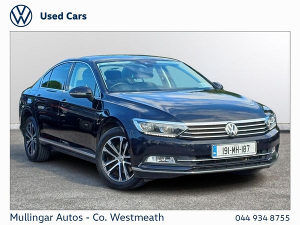Volkswagen Passat Saloon, Diesel, 2019, Black