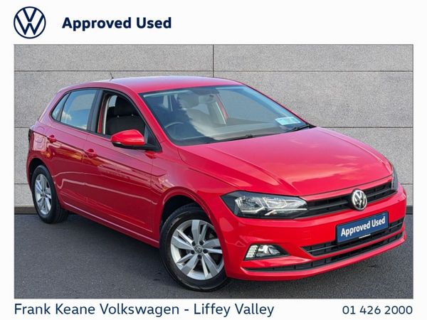 Volkswagen Polo Hatchback, Petrol, 2019, Red