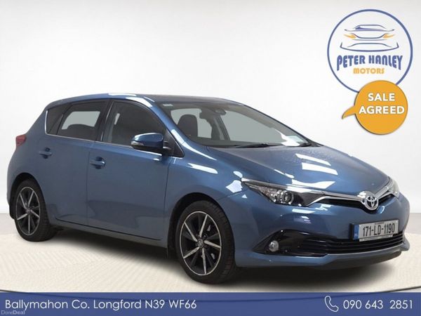 Toyota Auris Hatchback, Petrol, 2017, Blue