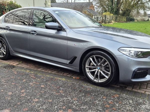 BMW 5-Series Saloon, Diesel, 2021, Blue