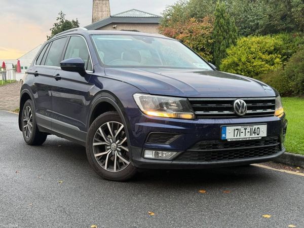 Volkswagen Tiguan SUV, Diesel, 2017, Blue