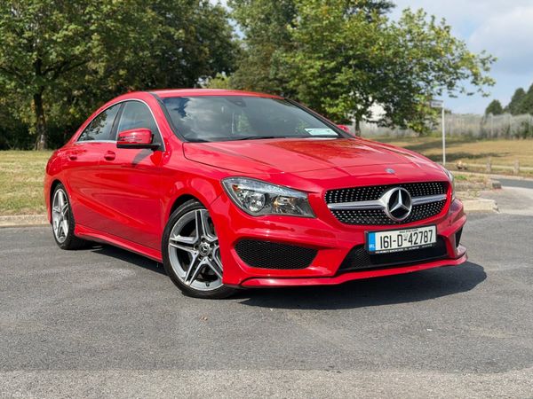 Mercedes-Benz CLA Saloon, Diesel, 2016, Red