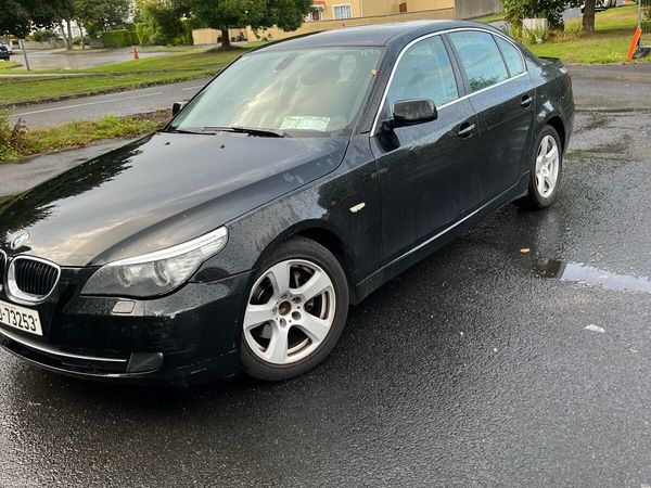 BMW 5-Series Saloon, Diesel, 2008, Black