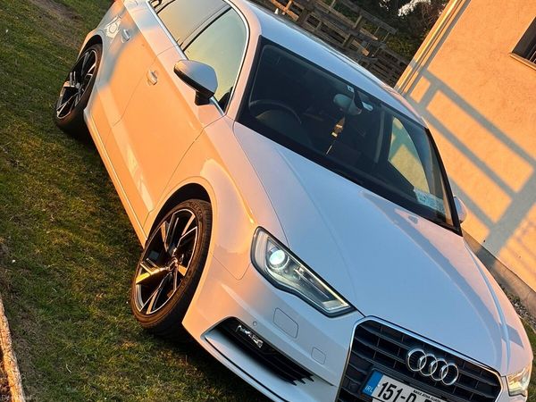 Audi A3 Saloon, Petrol, 2015, White