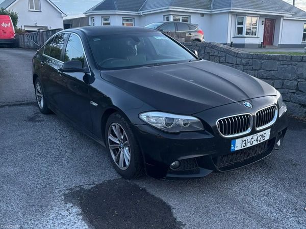 BMW 5-Series Saloon, Diesel, 2013, Black