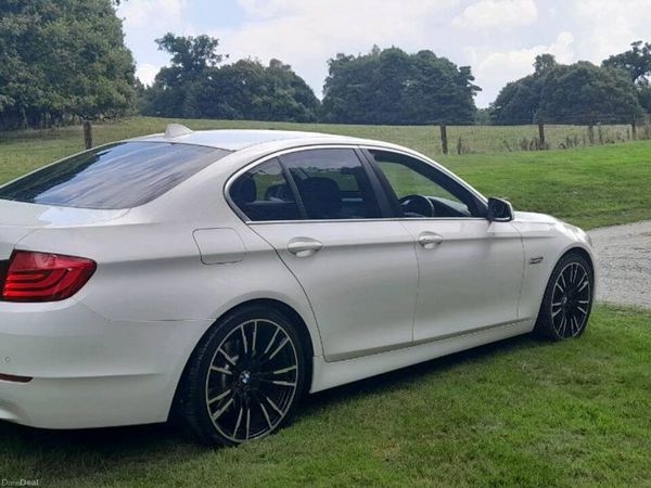 BMW 5-Series Saloon, Diesel, 2011, White