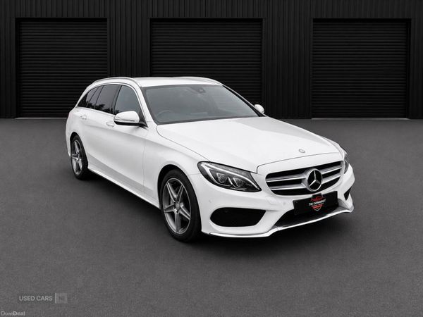 Mercedes-Benz C-Class , Petrol, 2015, White