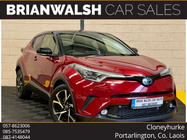 Toyota C-HR SUV, Petrol Hybrid, 2019, Red
