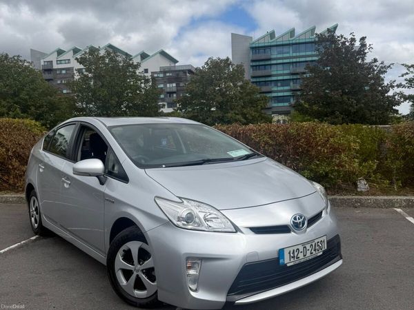 Toyota Prius Hatchback, Petrol Hybrid, 2014, Silver