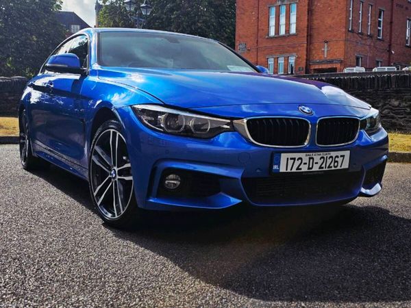BMW 4-Series Coupe, Diesel, 2017, Blue