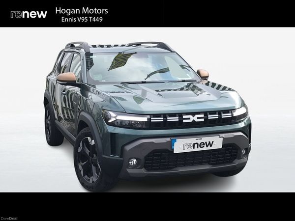 Dacia Duster SUV, Petrol Hybrid, 2026, Green