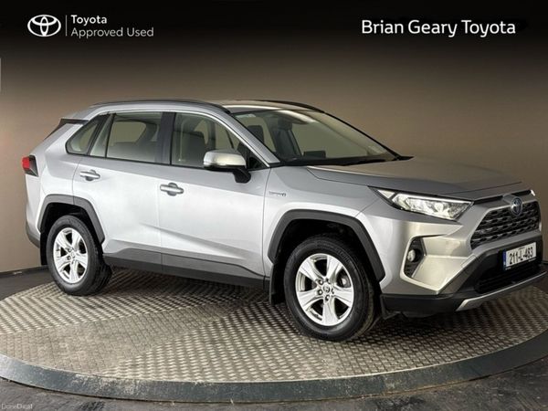 Toyota RAV4 SUV, Petrol Hybrid, 2021, Grey