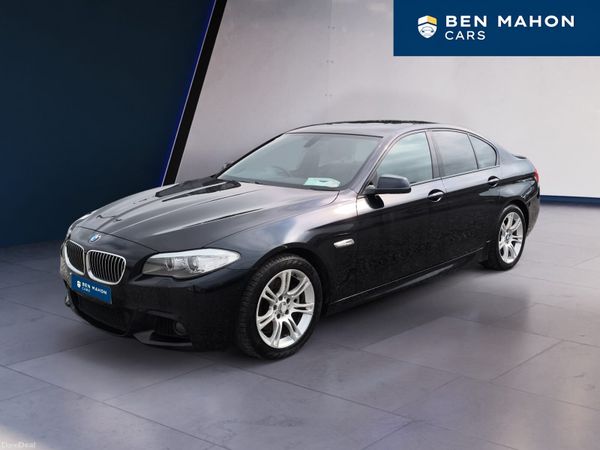 BMW 5-Series Saloon, Diesel, 2013, Black