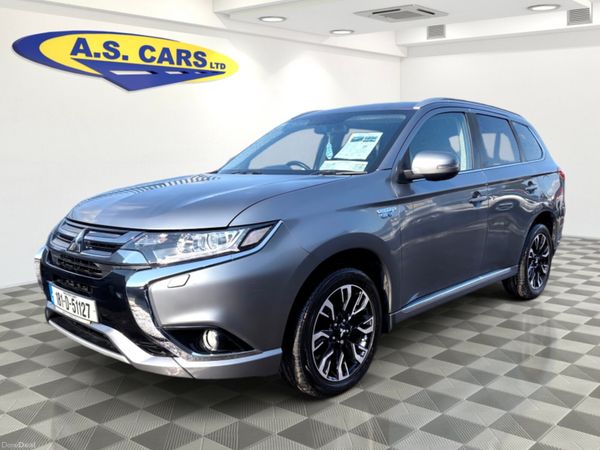 Mitsubishi Outlander SUV, Diesel Plug-in Hybrid, 2018, Grey