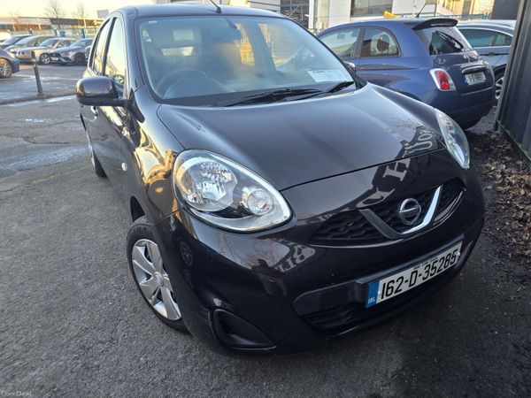Nissan March Hatchback, Petrol, 2016, Black