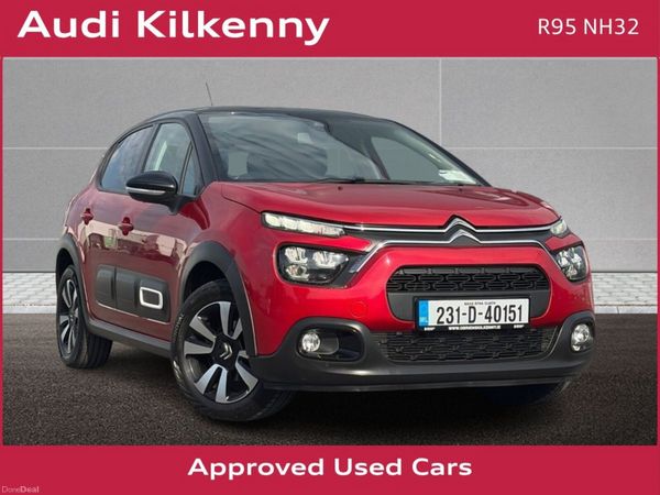 Citroen C3 Hatchback, Petrol, 2023, Red