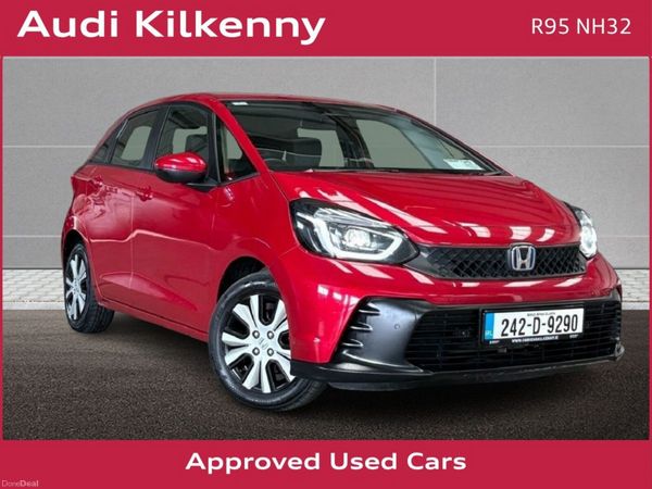 Honda Jazz Hatchback, Petrol Hybrid, 2024, Red