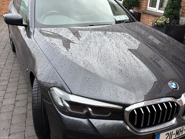 BMW 5-Series Estate, Diesel, 2021, Grey
