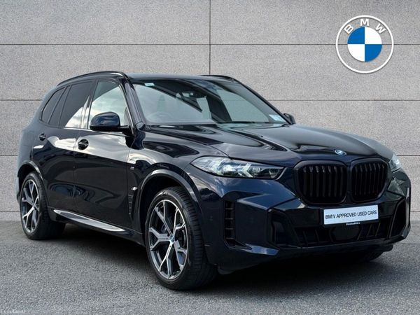 BMW X5 SUV, Petrol Plug-in Hybrid, 2023, Black