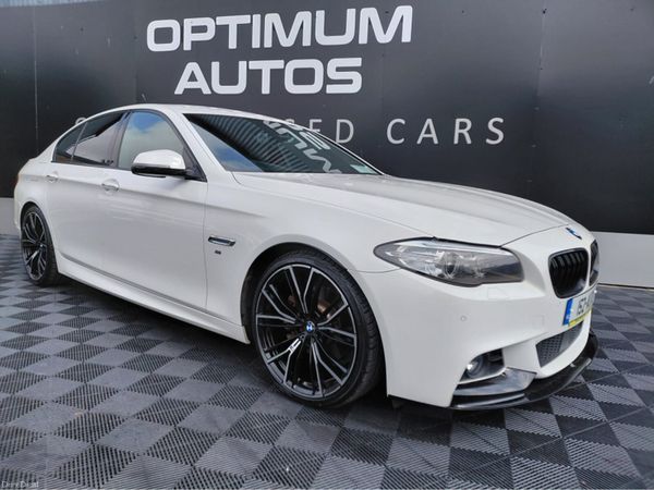BMW 5-Series Saloon, Diesel, 2015, White