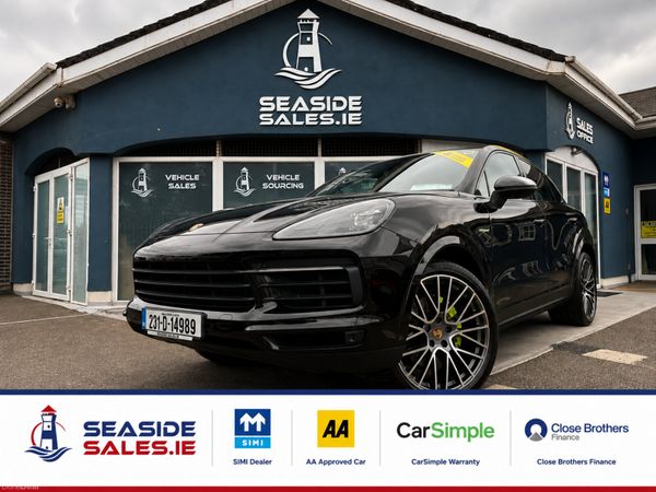 Porsche Cayenne SUV, Petrol Plug-in Hybrid, 2023, Black