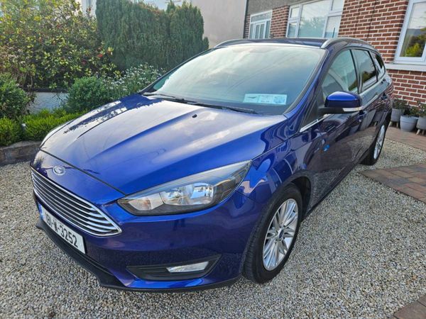 Ford Focus Estate, Diesel, 2018, Blue