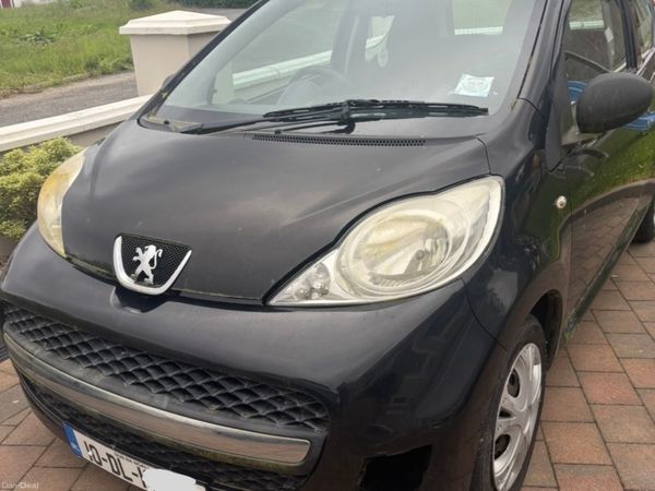 Peugeot 107 Hatchback, Petrol, 2010, Black