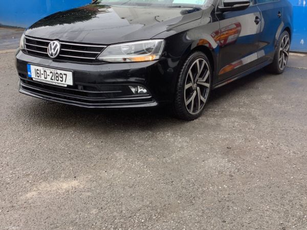 Volkswagen Jetta Saloon, Diesel, 2016, Black