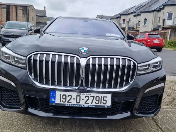 BMW 7-Series Saloon, Petrol Plug-in Hybrid, 2019, Black