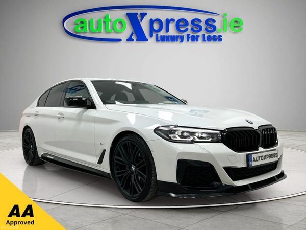 BMW 5-Series Saloon, Diesel, 2021, White