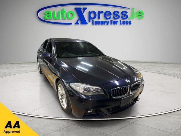 BMW 5-Series Saloon, Diesel, 2017, Black